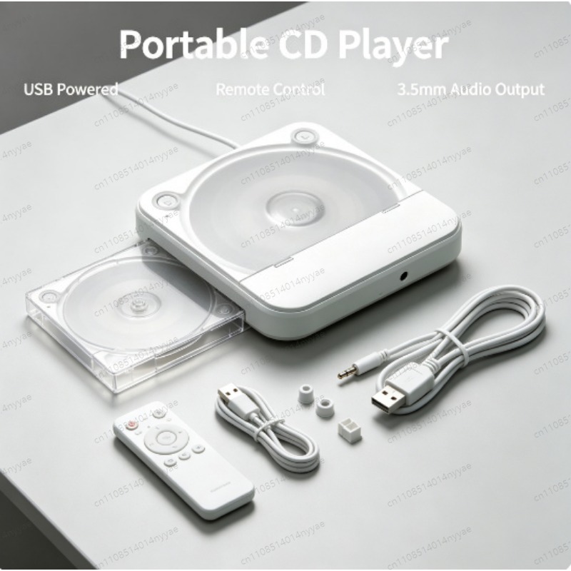 Audio Music Add - 車用CDプレーヤー外付けドライブ - ロスレスオーディオ対応ユニバーサルUSBディスクリーダー、あらゆる車両用追加音楽プレーヤー
