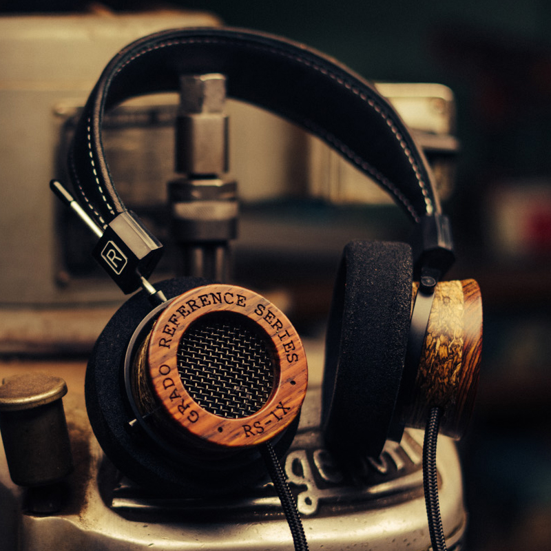 Audio Music Visualizer Free - GRADO/グーテ RS1X ヘッドセット HIFI 高忠実度音楽ポータブルダイレクトプッシュ木製ボウル 1