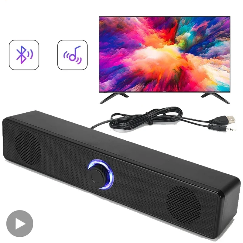 Audio Music Player Pc - サウンドバー コンピューター PC テレビ ラップトップ デスクトップ