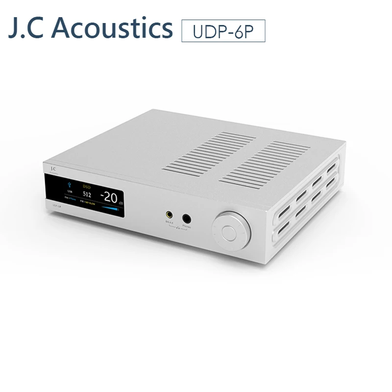 Improve Audio Music Quality - J.C Acoustics UDP-6P デスクトップDAC＆ヘッドホンアンプ ES9039SPRO ステレオHiFiミュージックアンプ