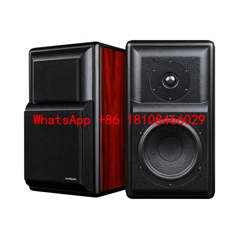 Audio Music Hifi - 木製ハイファイブックシェルフスピーカー ペア オーディオスタジオ ホームカラオケ 音楽 ホームシアター