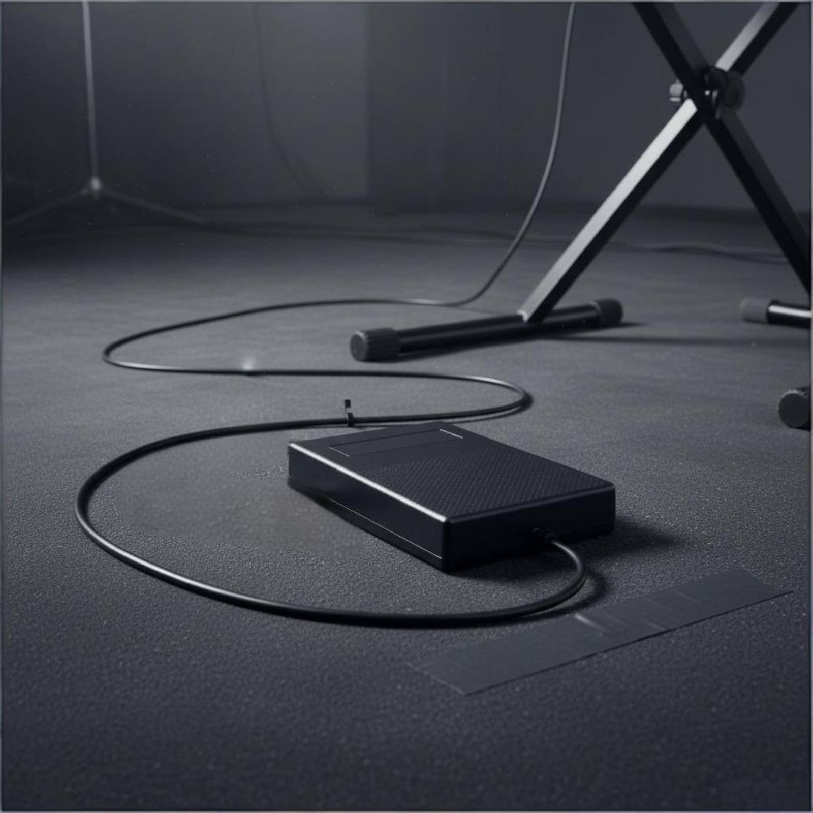 Piano Sustain Pedal - サスティンペダル 頑丈な構造 ダンパーペダル 電子ピアノフットコントロール 滑り止めデザイン 初心者向けユニバーサルフットダンパー