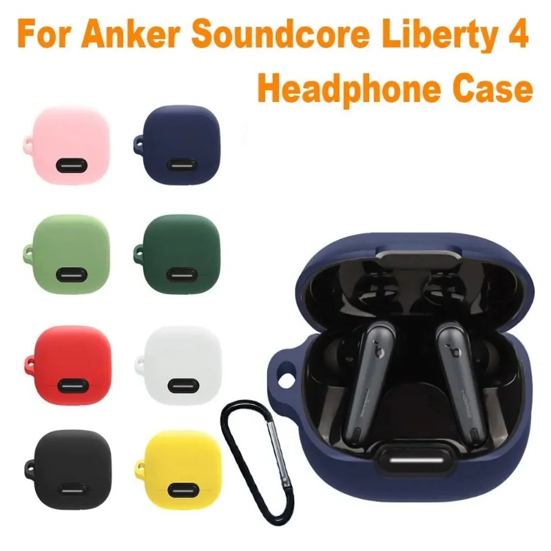 Anker Speaker Soundcore Boom 2 - Soundcore Anker Liberty 4 NC ヘッドフォン保護ケースに適しています。薄くて環境に優しいシリコン保護シェルです。