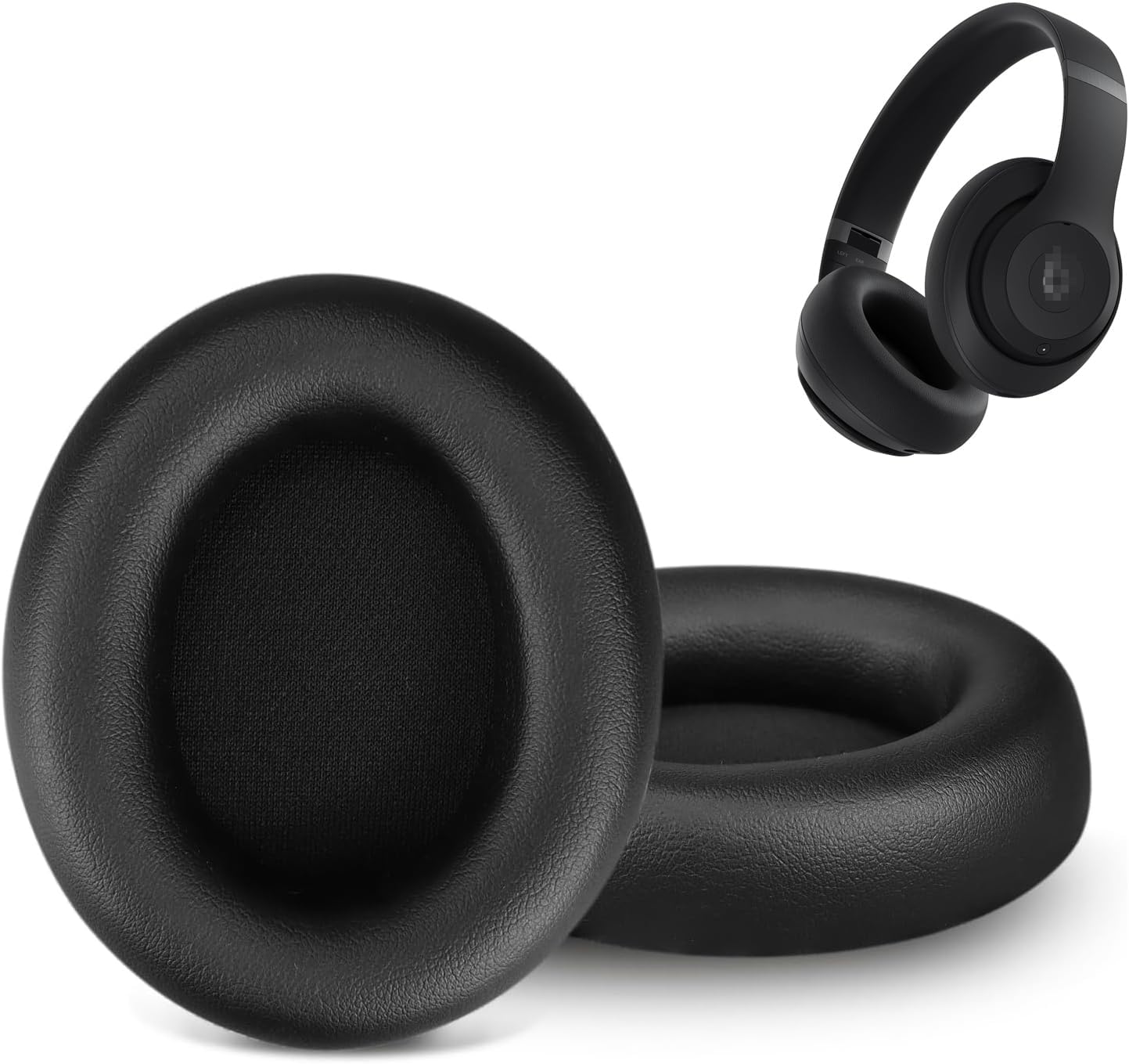 Beats Headphone Studio Pro - Beats Studio Pro用交換用イヤーパッド、イヤークッション、イヤーパッド交換、Beats Studio Pro用イヤーカバー、ヘッドホンアクセサリー