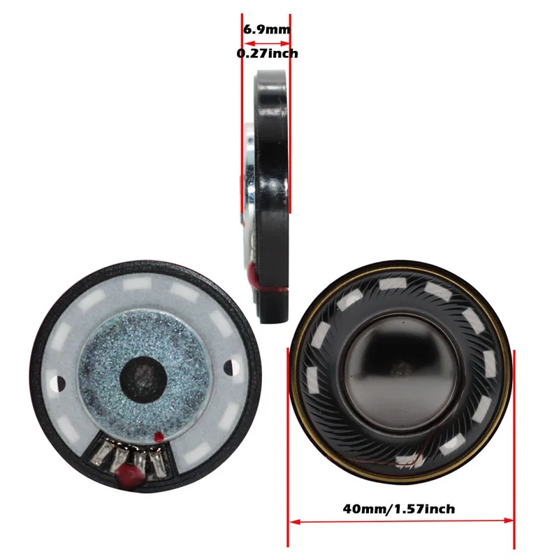 Beats Headphone Studio Pro - 40MM HIFIサウンドスピーカー ドライバーユニット Beats Studio 2