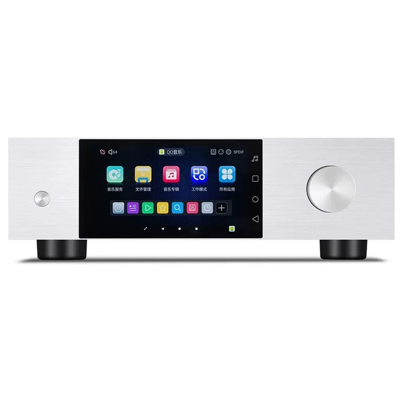 Audio Music Apps - D35 Hi-Fi ワイヤレス音楽ストリーマー WiFi6 アプリ制御、高忠実度オーディオデコーダー、ホームオーディオシステムのCD代替品