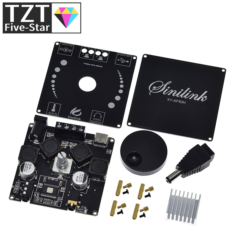 TZT 2x50W Bluetooth 5.0 オーディオパ - Audio Music Apps のレビューと価格