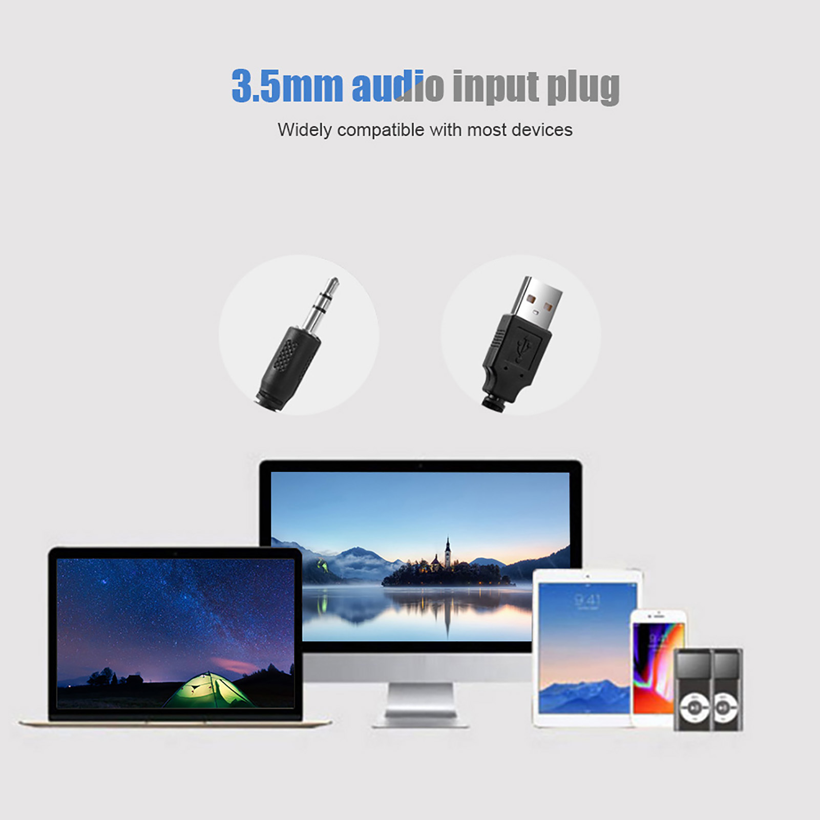 ポータブルサウンドバー USB 有線ステレオサウンドバー音楽 - Audio Music Player Pc のレビューと価格