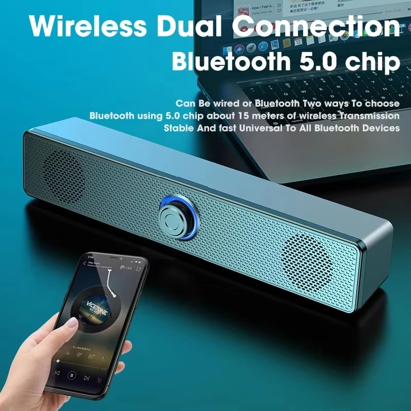 音楽サウンドバー コンピューターサウンドバー 有線およびワイ - Audio Music Player Pc のレビューと価格