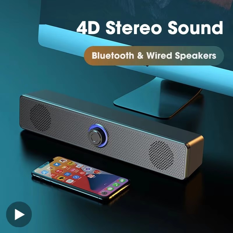 音楽サウンドバー コンピューターサウンドバー 有線およびワイ - Audio Music Player Pc のレビューと価格