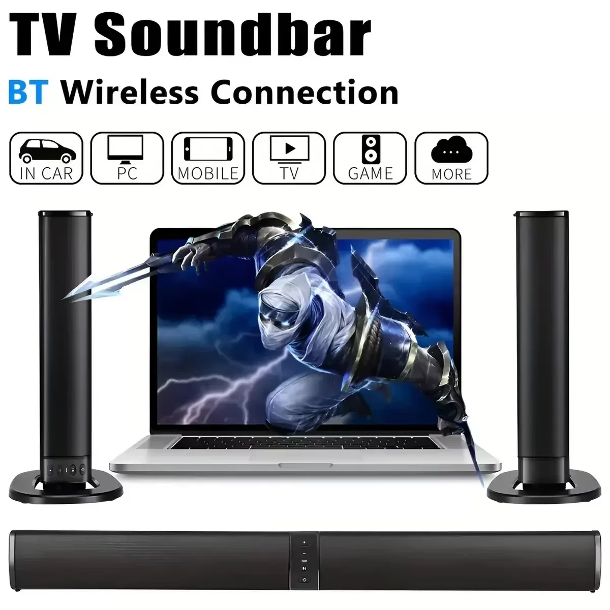 BS-36 スーパーパワーサウンドブラスター ワイヤレスBl - Audio Music Visualizer Free のレビューと価格