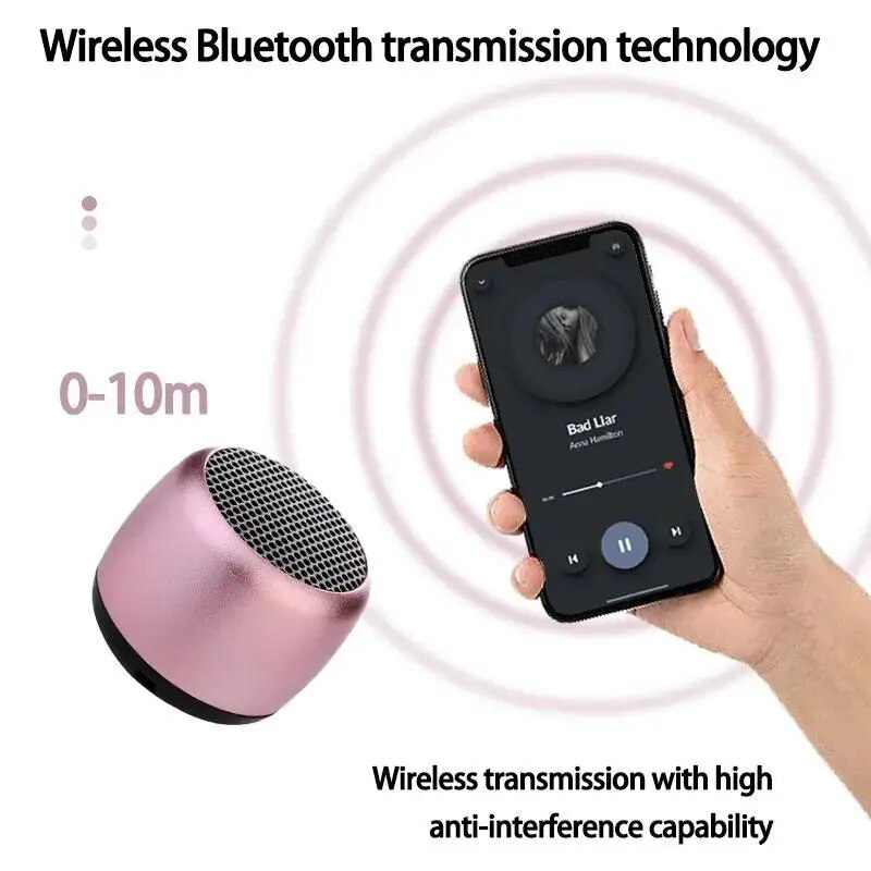 M1 ポータブル Bluetooth スピーカー音楽ステレオ - Audio Music Player Pc のレビューと価格