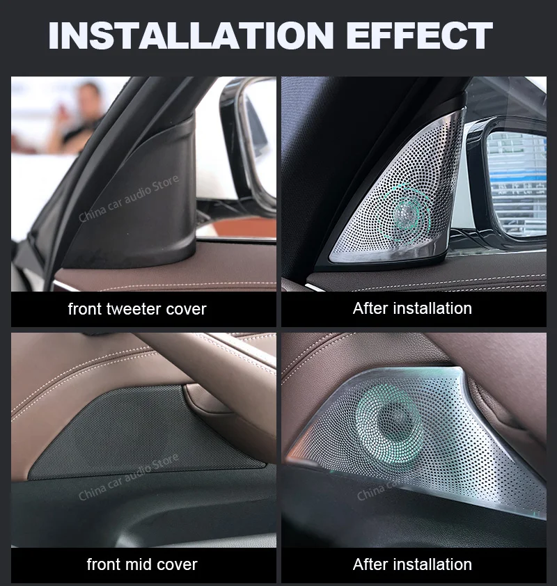 LEDカースピーカーツイーターカバー BMW G30用 ミッ - Audio Music Hifi のレビューと価格