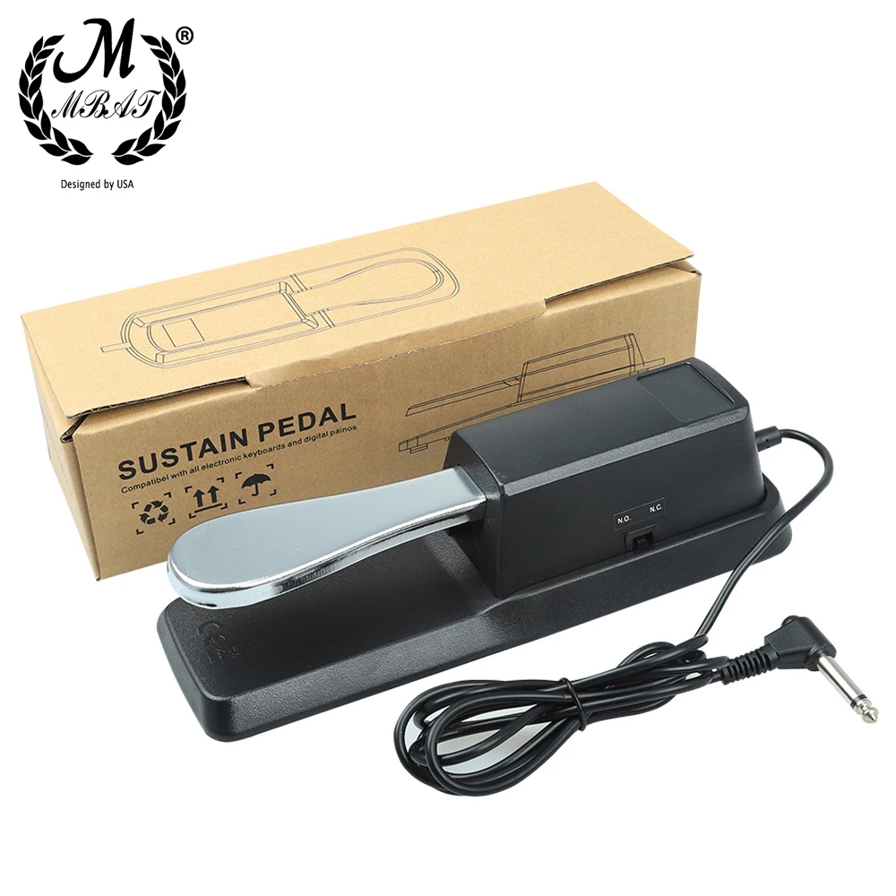 M MBAT 高品質ピアノキーボードサステインダンパーペダル - Piano Sustain Pedal のレビューと価格