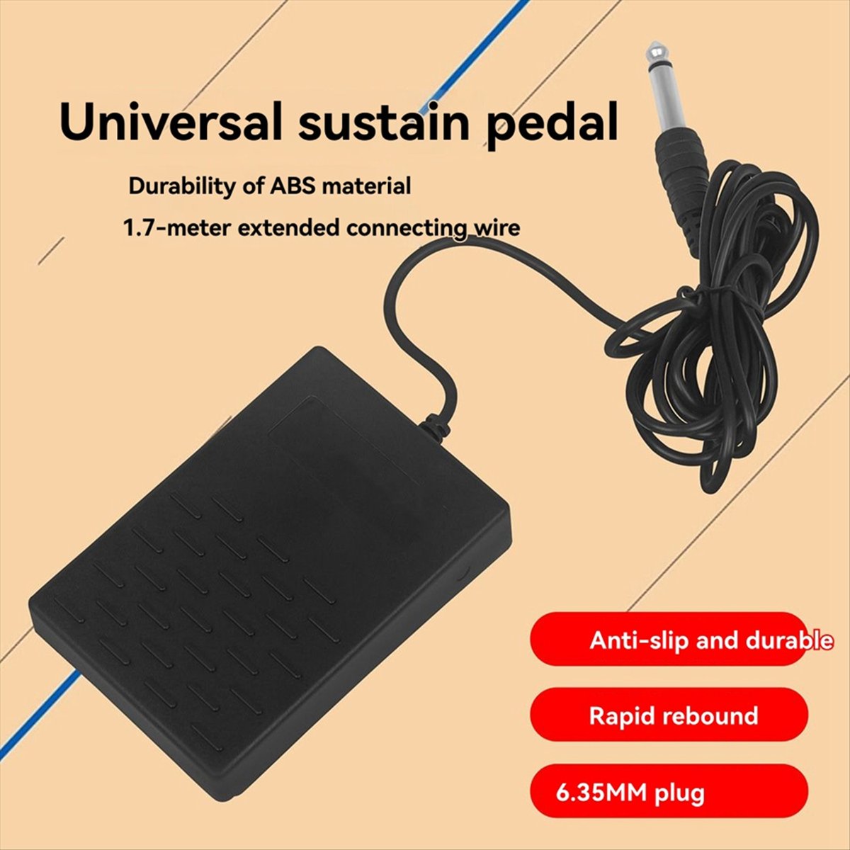 新着プロフェッショナルピアノサステインペダル電子ピアノサステ - Piano Sustain Pedal のレビューと価格