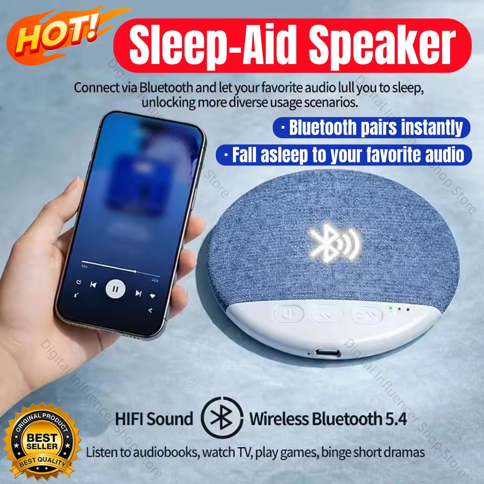 ミニスリーピングBluetoothスピーカー自然音ホワイトノ - Audio Music Player Pc のレビューと価格