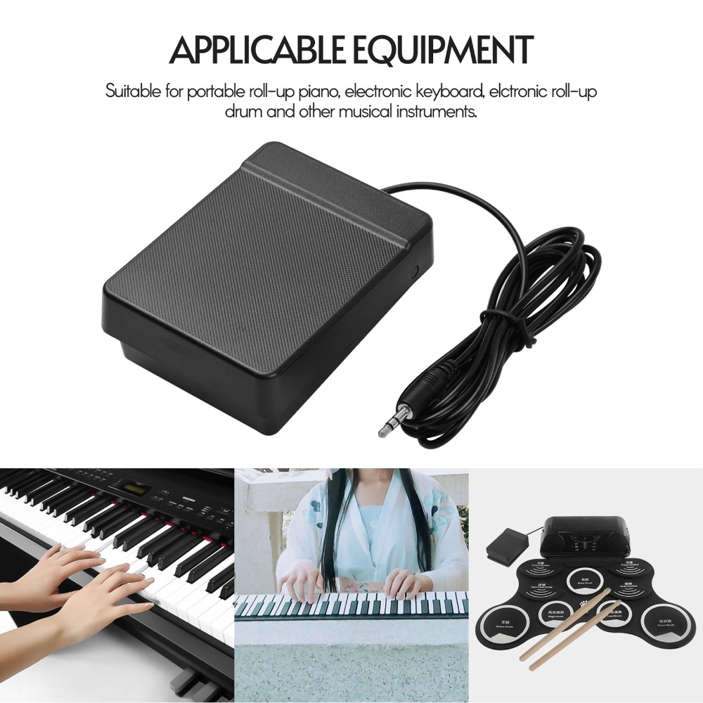 ​ サイレントサスティンペダル ​ ​ 3.5mm/6.35 - Piano Sustain Pedal のレビューと価格