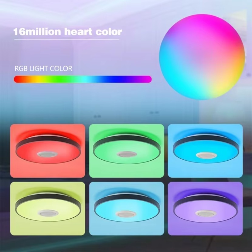 TUYA スマート音楽シーリングライト LED RGB リモ - Audio Music Apps のレビューと価格