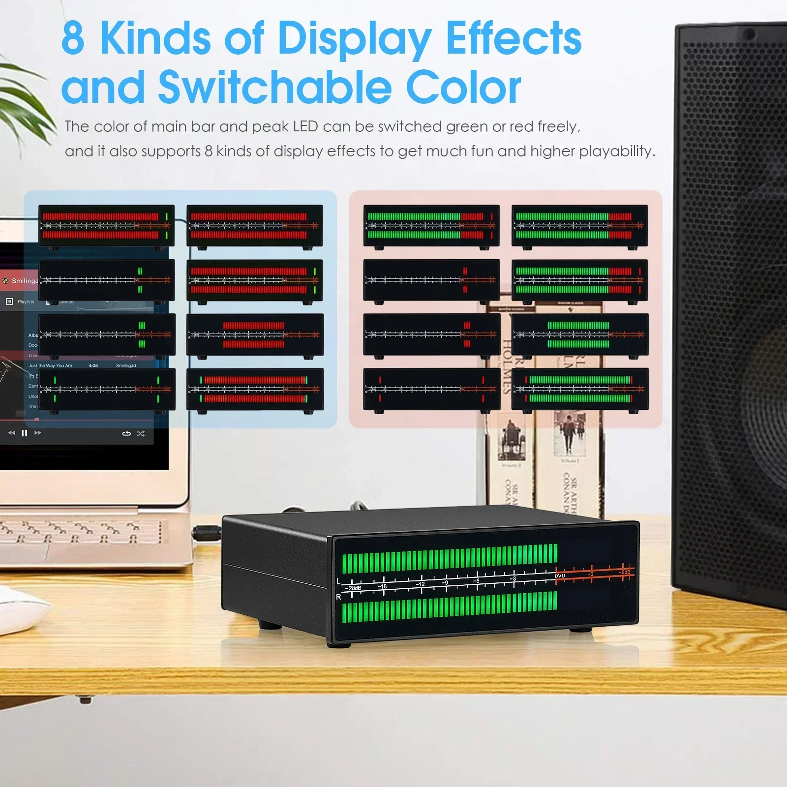 Douk audio-デュアルチャンネルledサウンドレベル - Audio Music Visualizer Free のレビューと価格