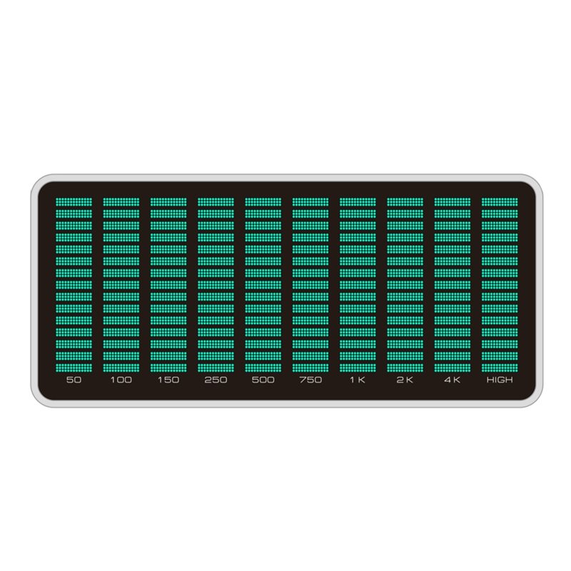 AK1016 LED スペクトラム ディスプレイ グリーン  - Audio Music Visualizer Free のレビューと価格