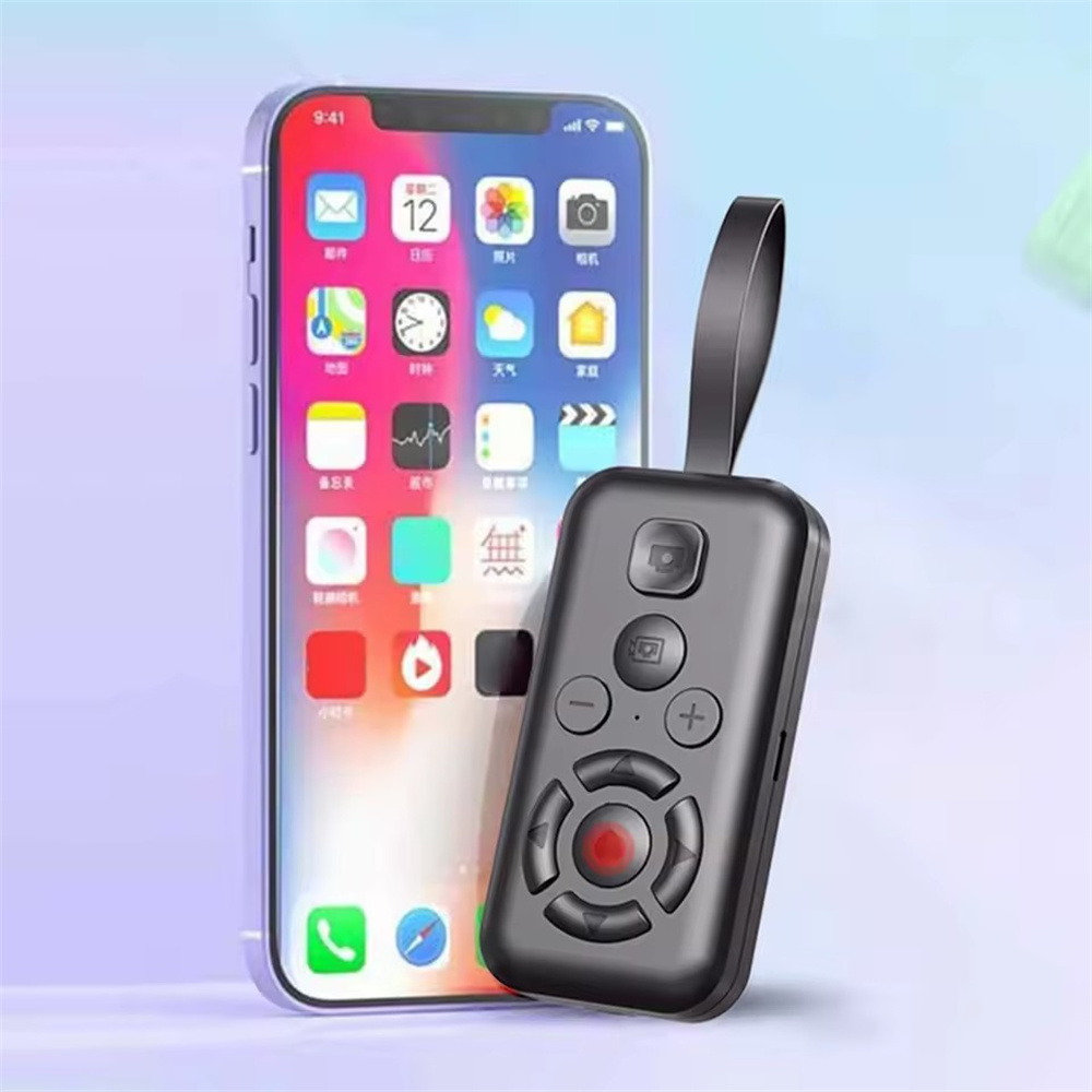 ワイヤレス Bluetooth モバイル自撮り用リモコン、怠 - Audio Music Tiktok のレビューと価格