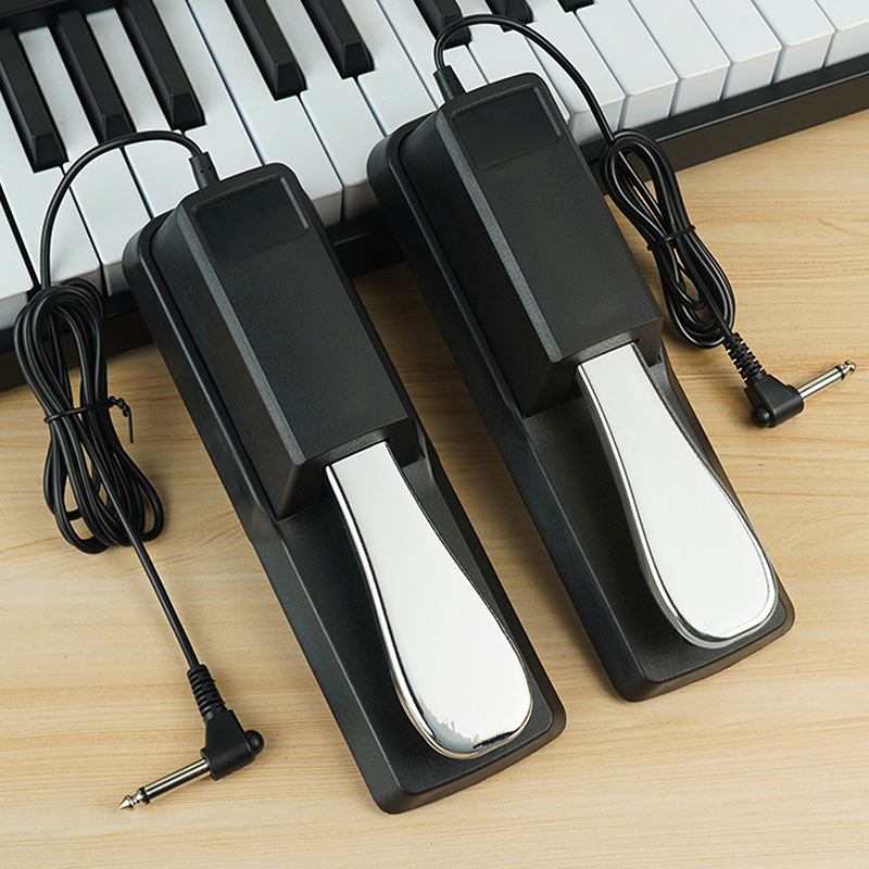 ユニバーサルポータブル電子キーボードサスティンペダルデジタル - Piano Sustain Pedal のレビューと価格