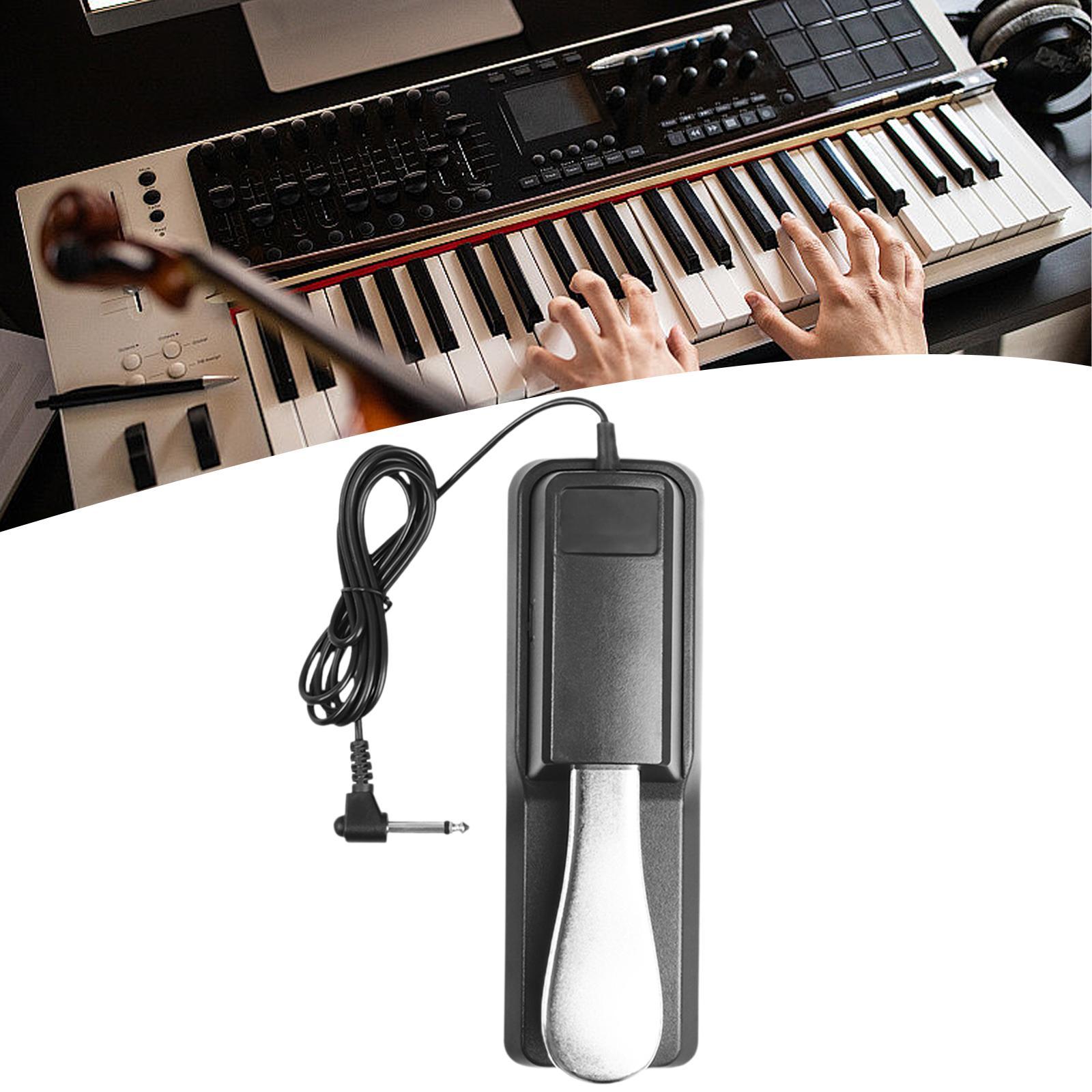 プロのサポートペダル,シンセサイザー,電動ピアノ,キーボード - Piano Sustain Pedal のレビューと価格