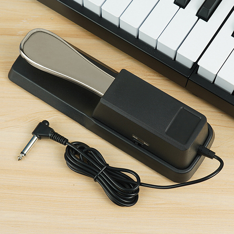 新しいユニバーサルポータブル電子キーボードサステインペダルデ - Piano Sustain Pedal のレビューと価格