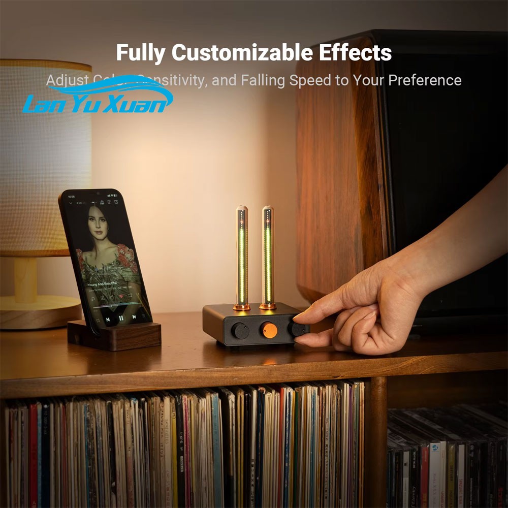 Fosi Audio AH-01A ミュージックビジュアライ - Audio Music Visualizer Free のレビューと価格
