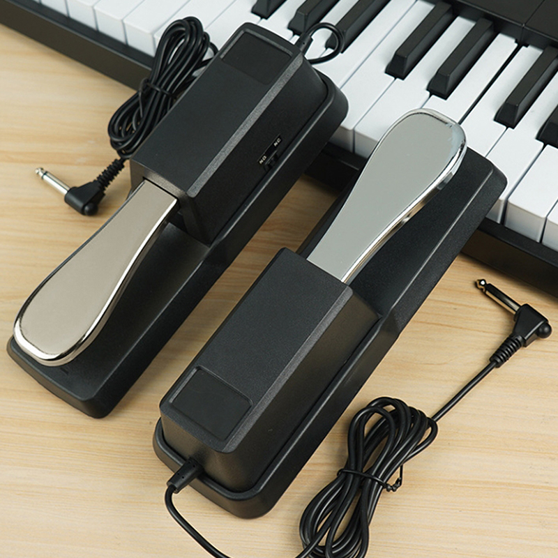 新しいユニバーサルポータブル電子キーボードサステインペダルデ - Piano Sustain Pedal のレビューと価格