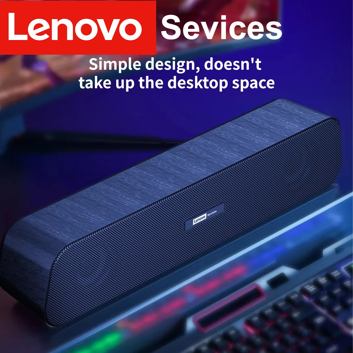 レノボ USB ステレオデスクトップスピーカー重低音音楽プレ - Audio Music Player Pc のレビューと価格