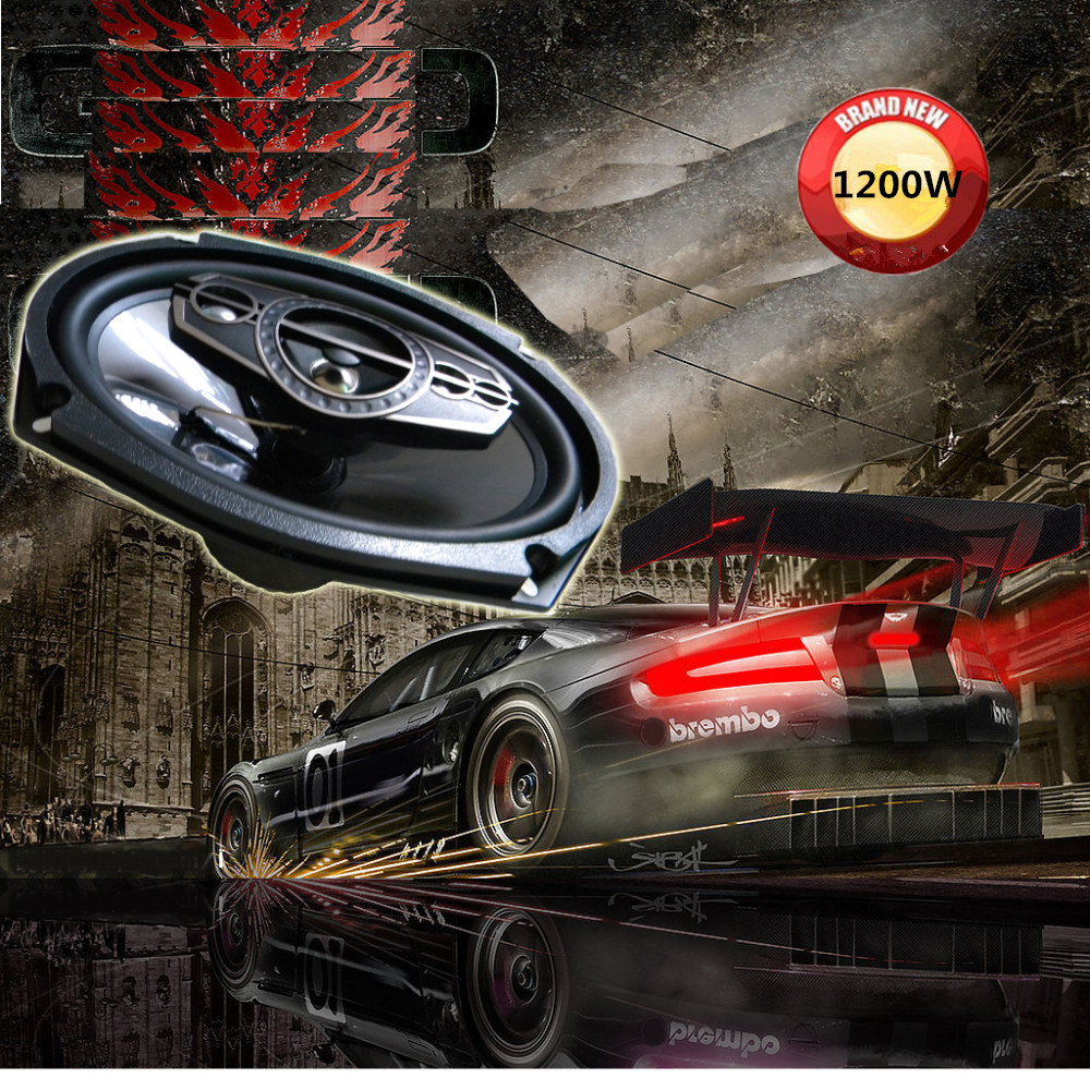 2個 6 x 9インチ 車載同軸スピーカー 600W 4Ω  - Audio Music Cover のレビューと価格